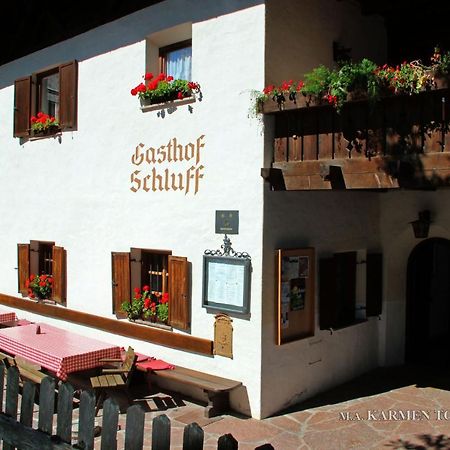 Gasthof Schluff ソプラボルツァーノ エクステリア 写真